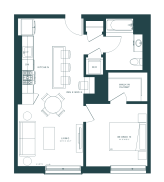 Unit 604 floor plan
