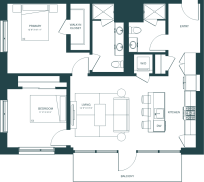 Unit 423 floor plan