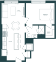 Unit 608 floor plan