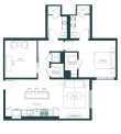 Unit 512 floor plan