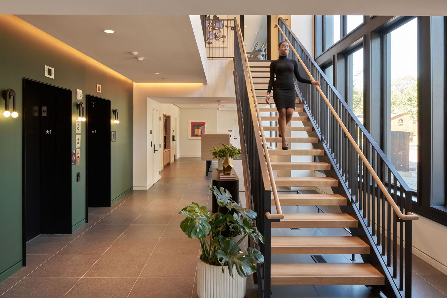 Elevator foyer